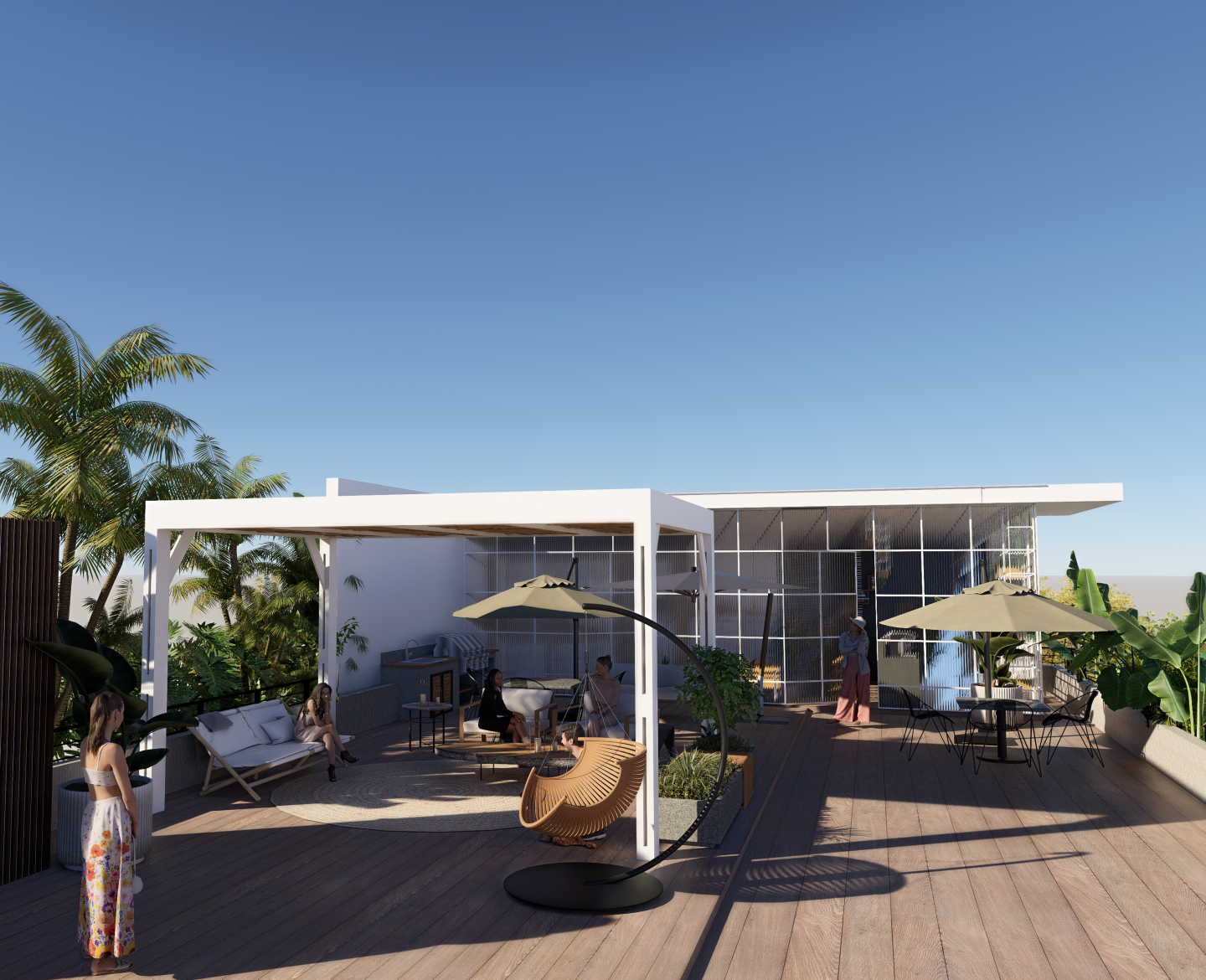 vista roof pergolado